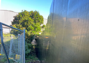 Site Hoardings, Sydney. Construction Hoarding: Narrabeen - servicing Sydney metropolitan area.