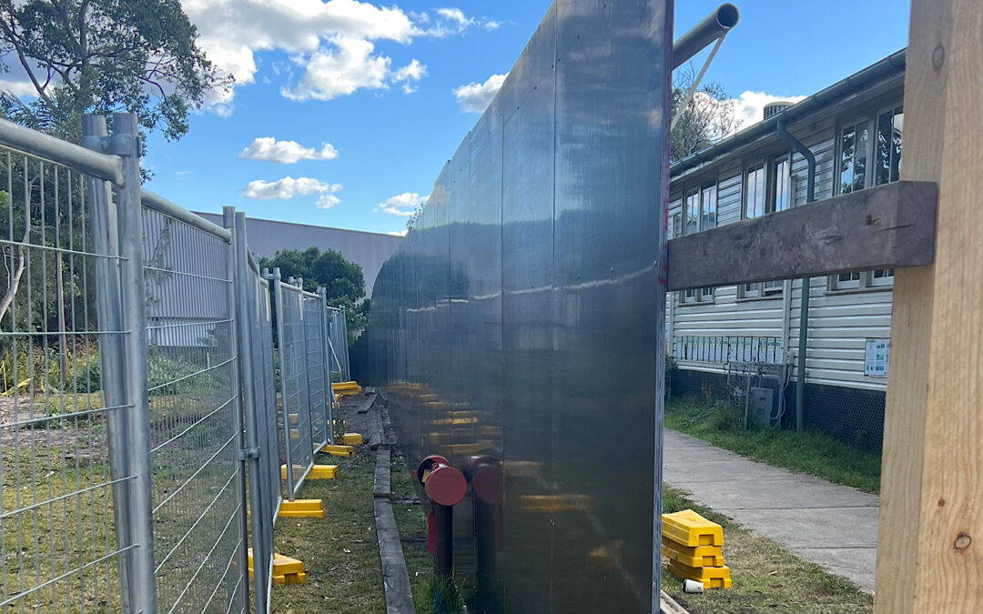 Hoarding North Narrabeen School