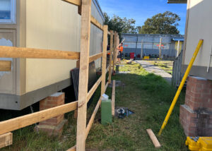 Site Hoardings, Sydney. Construction Hoarding: Narrabeen - servicing Sydney metropolitan area.