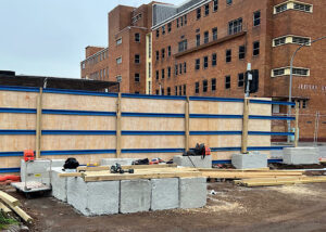 Construction Hoarding, Parramatta, by Site Hoardings: servicing Sydney metropolitan area.