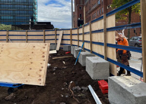 Construction Hoarding, Parramatta, by Site Hoardings: servicing Sydney metropolitan area.